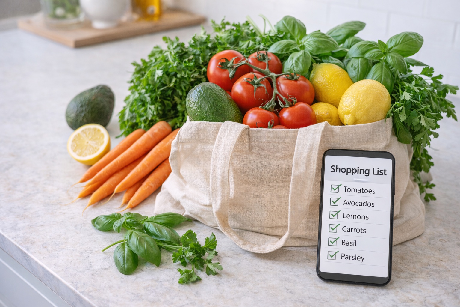 Intelligens bevásárlólista